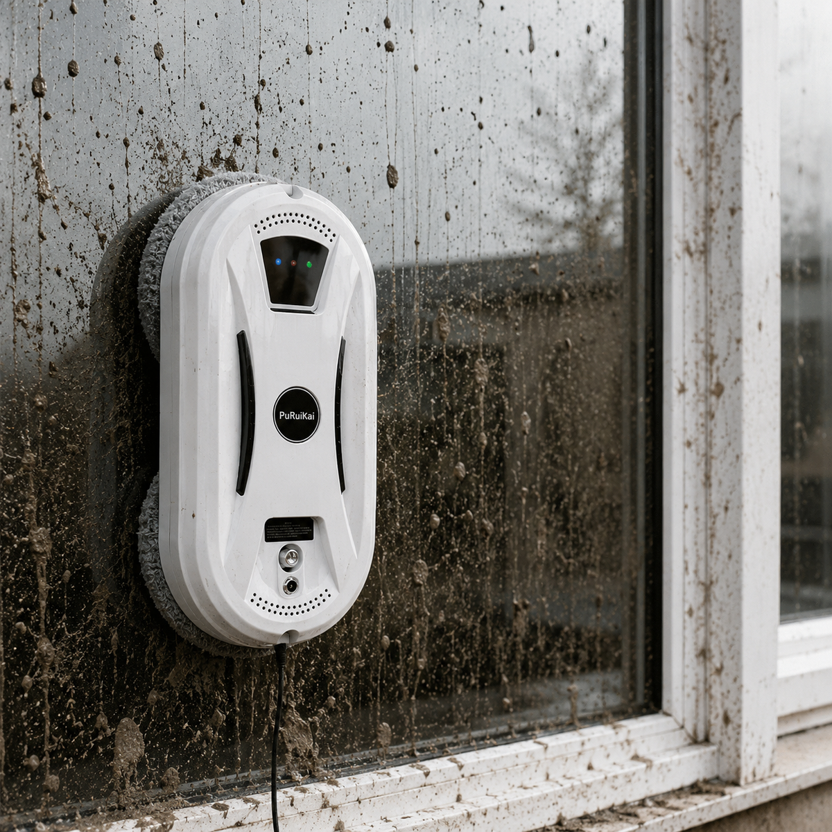 Robot Lave-Vitres Electrique avec Télécommande